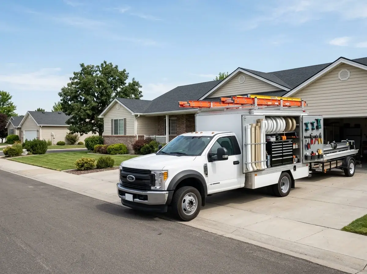 Boise Gutter Guards crew on a Treasure Valley job site