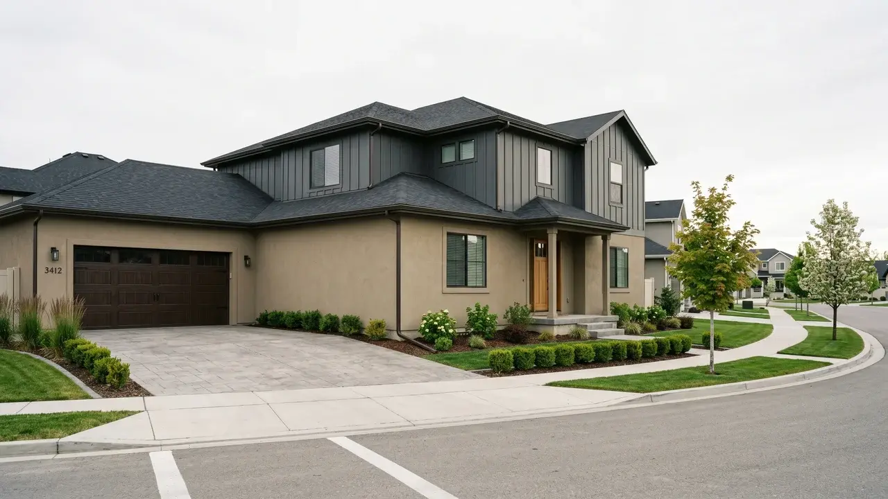 Gutter Installation & Replacement on a residential street in West Boise, Idaho